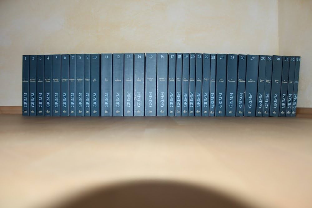 Deutsches Woerterbuch (33 volume set): Jacob Grimm, Wilhelm